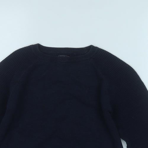 NEXT Boys Blue  Cotton Pullover Sweatshirt Size 7 Years