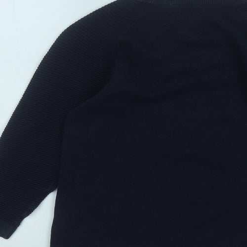 NEXT Boys Blue  Cotton Pullover Sweatshirt Size 7 Years