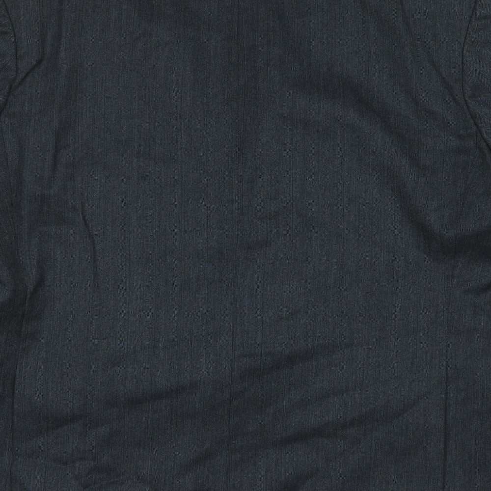 Canda Mens Grey  Polyester Jacket Suit Jacket Size 44