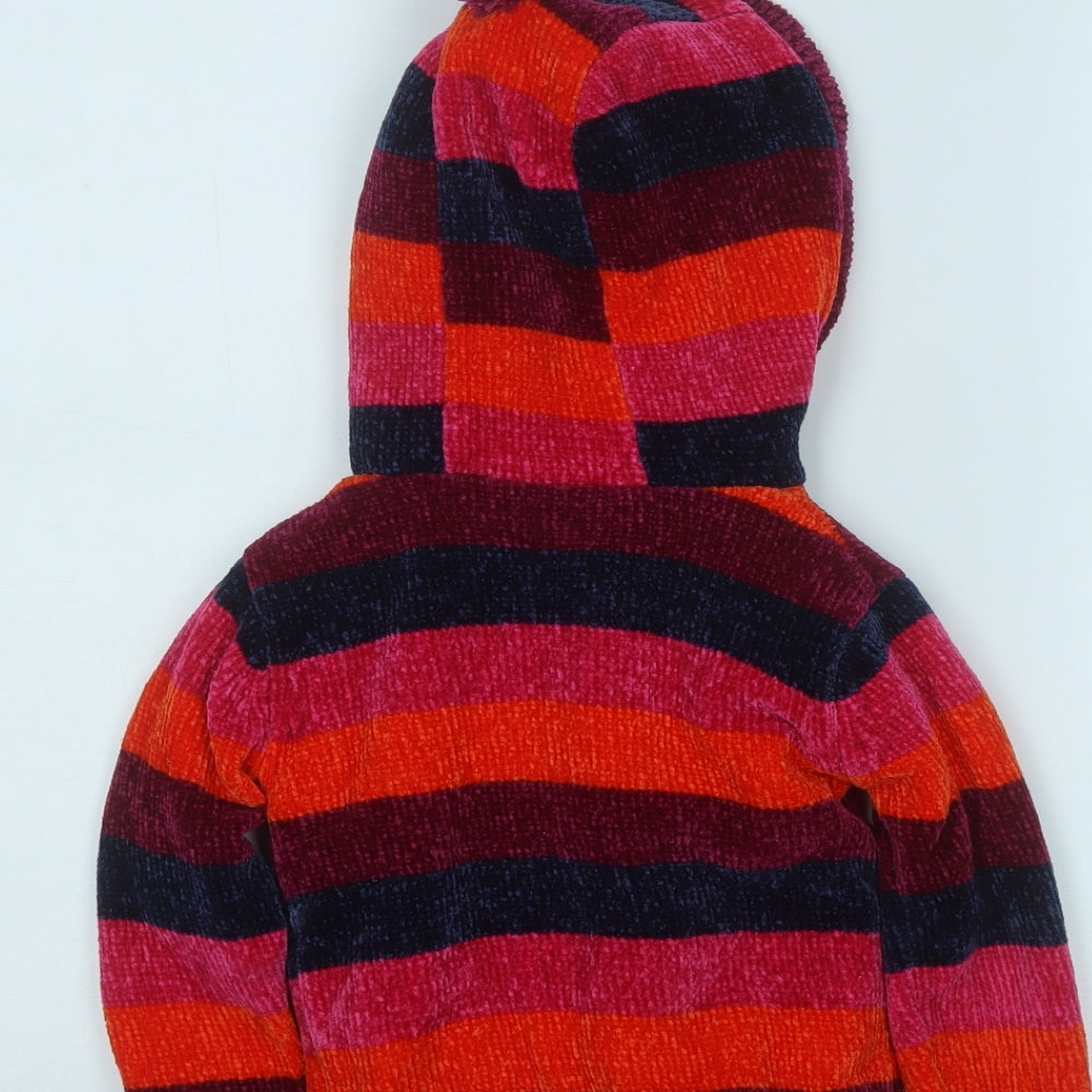 George Girls Multicoloured Striped  Jacket  Size 2-3 Years