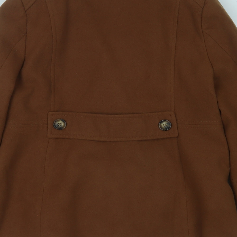 Debenhams Womens Brown   Ski Jacket Coatigan Size 14