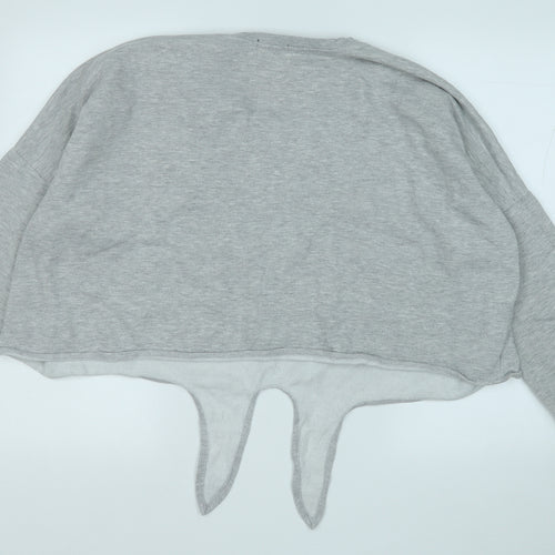 Primark Womens Grey  Cotton Pullover Sweatshirt Size 20   - Dreamer