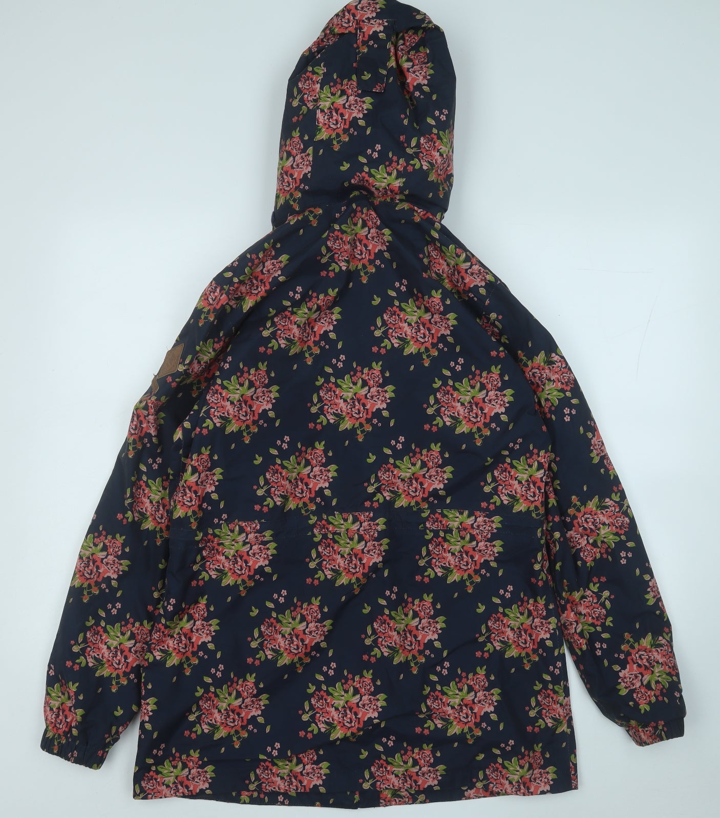 Regatta Womens Multicoloured Floral  Rain Coat Coat Size 12