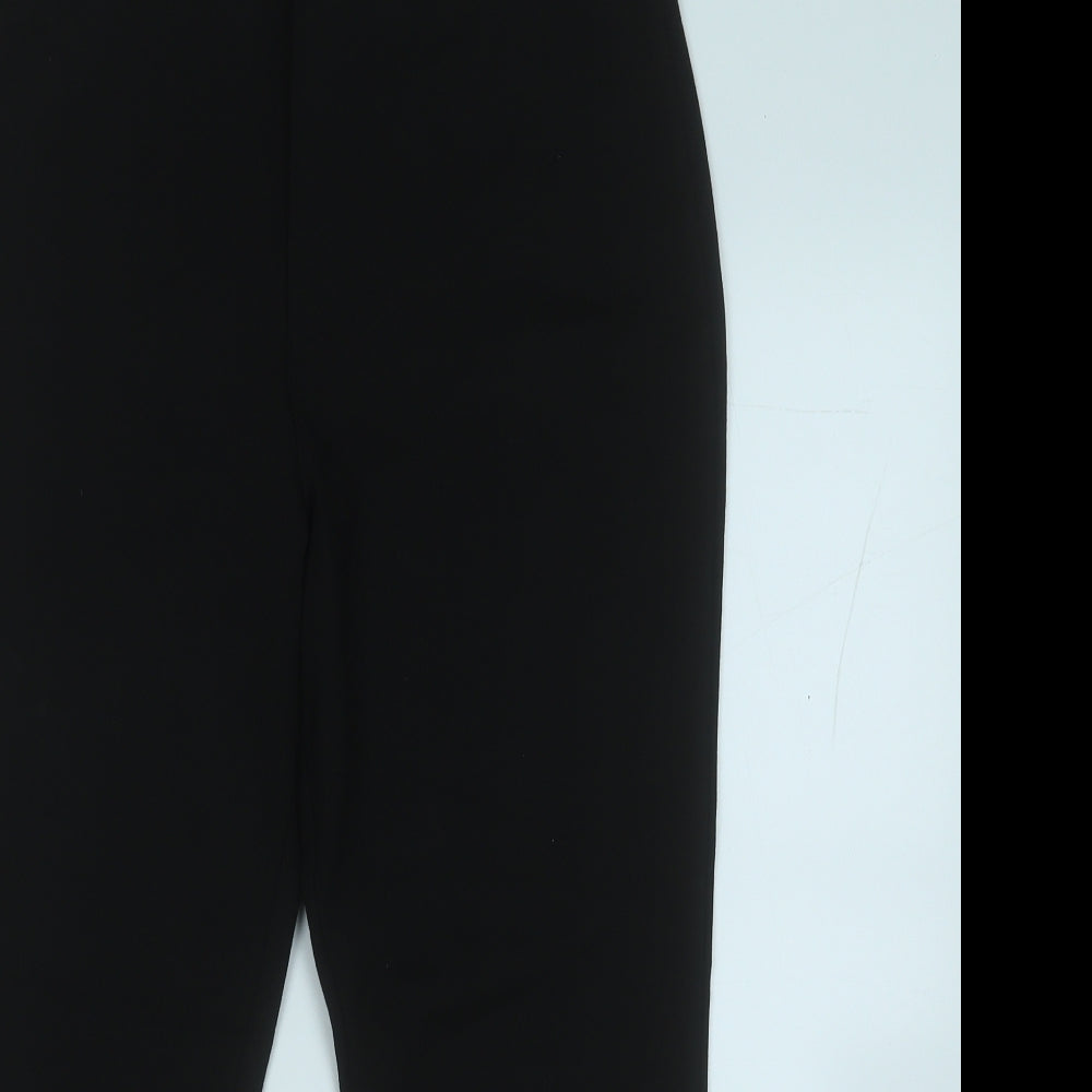 ASOS Womens Black  Polyester Trousers  Size 14 L23 in Regular