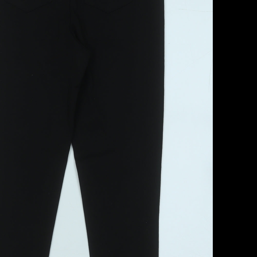 ASOS Womens Black  Polyester Trousers  Size 14 L23 in Regular