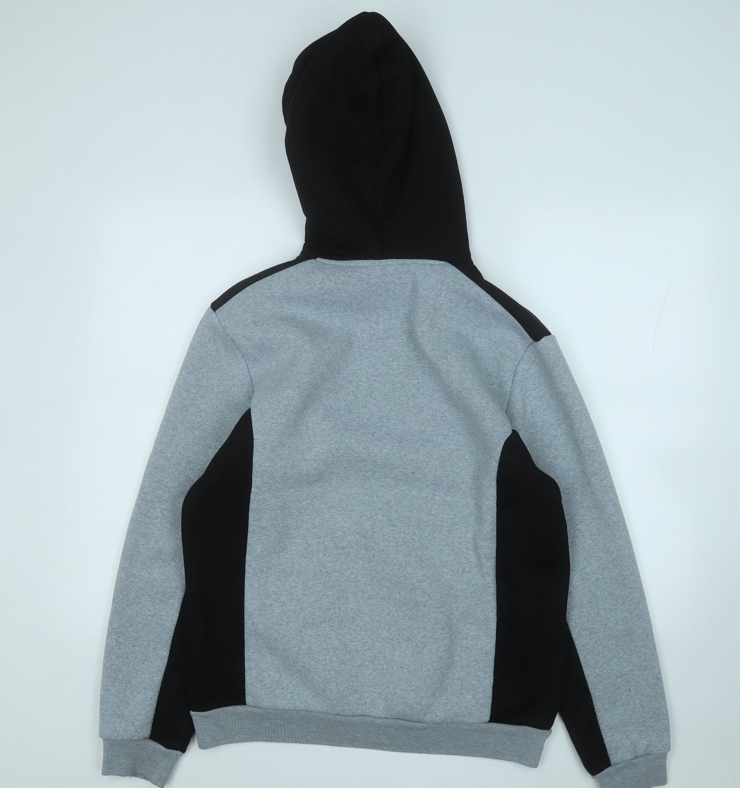 Everlast Mens Grey  Cotton Pullover Hoodie Size M