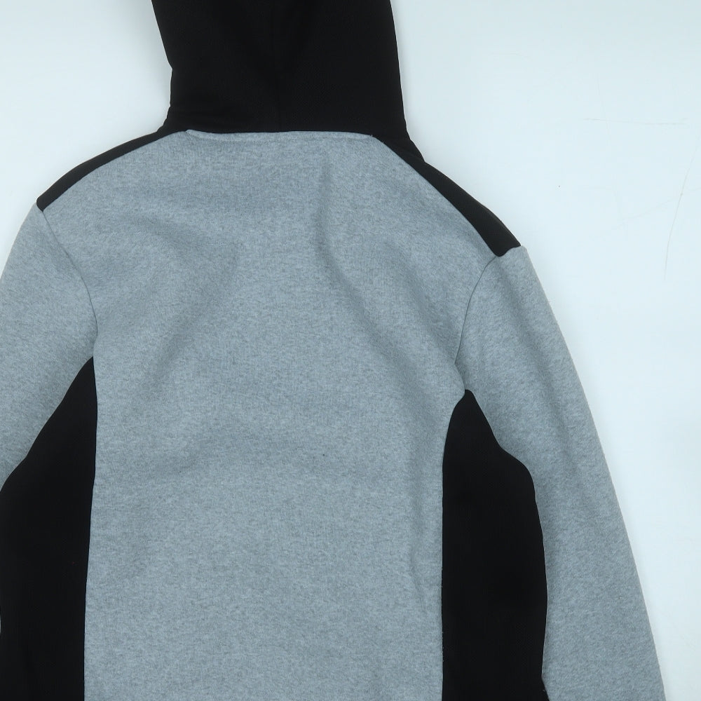 Everlast Mens Grey  Cotton Pullover Hoodie Size M