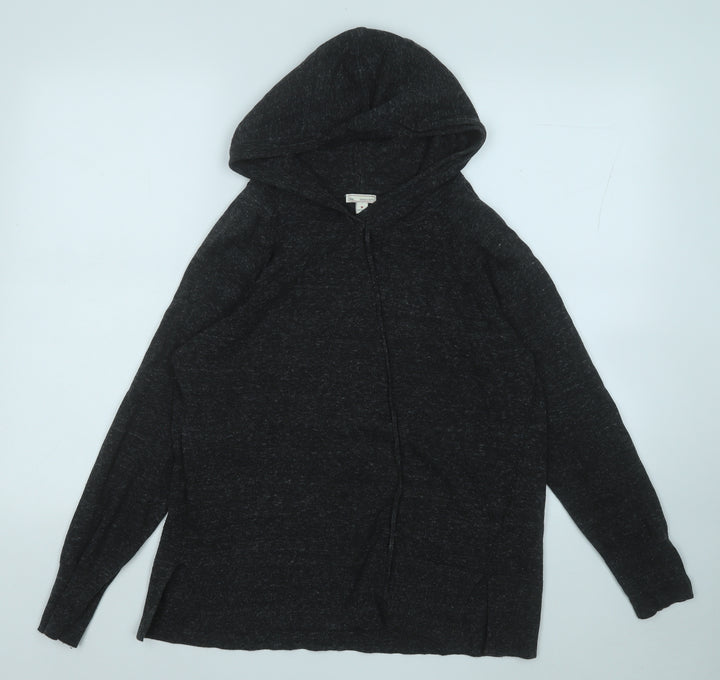 Gap Womens Grey Cotton Pullover Hoodie Size M