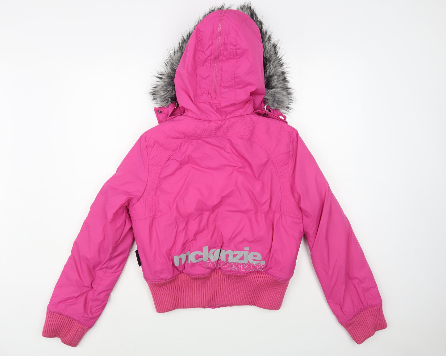 McKenzie Womens Pink   Puffer Jacket Jacket Size 12  Zip