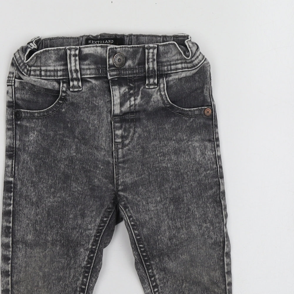 NEXT Boys Grey  Cotton Jogger Jeans Size 12-18 Months