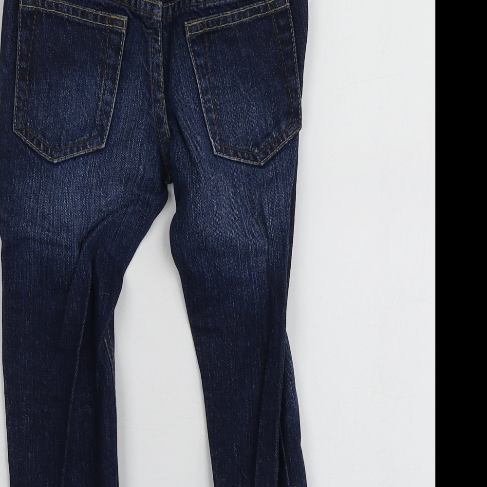 Blue Zoo Boys Blue  Cotton Jogger Jeans Size 18-24 Months