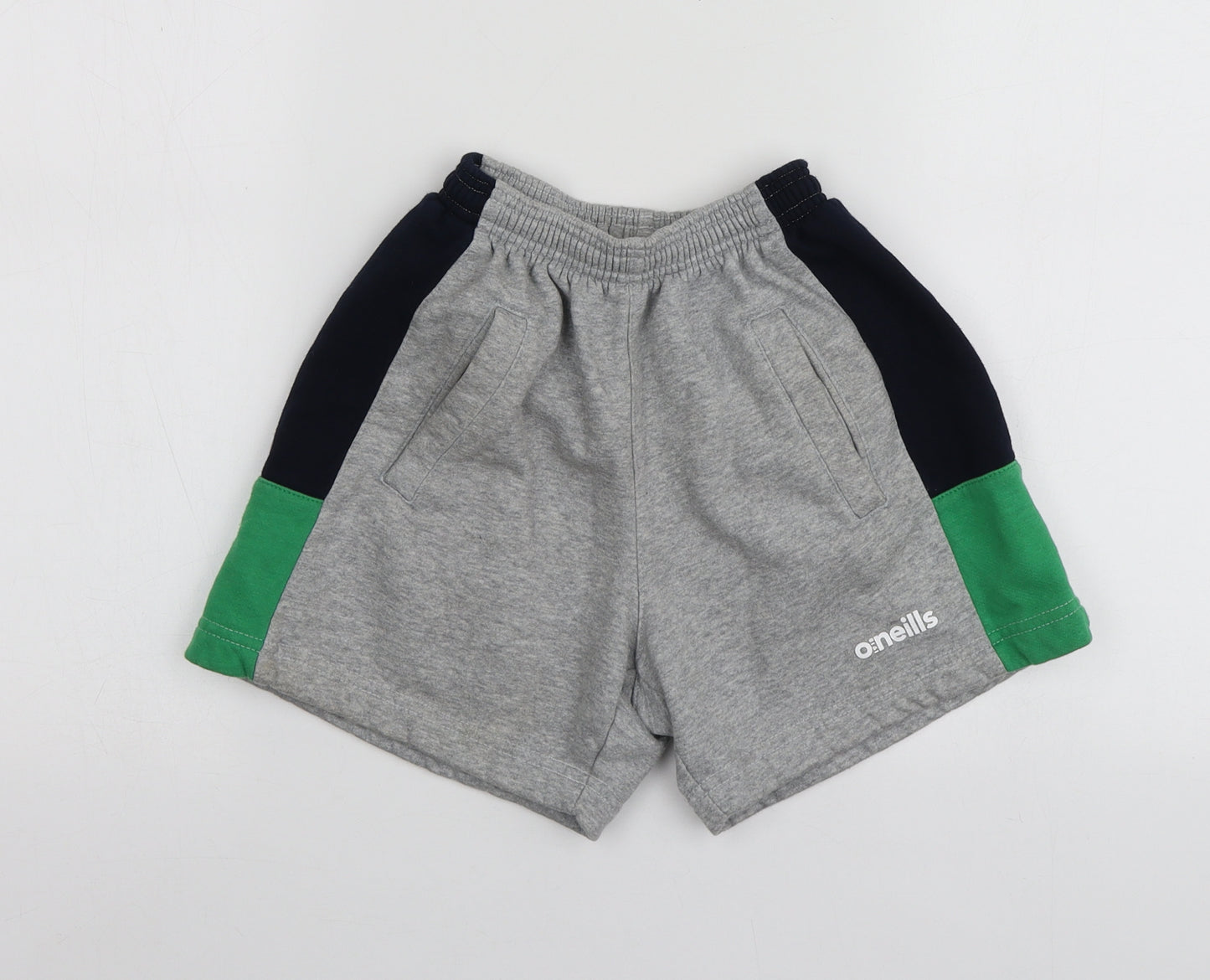 O'Neills Boys Grey  Cotton Sweat Shorts Size 7-8 Years  Regular