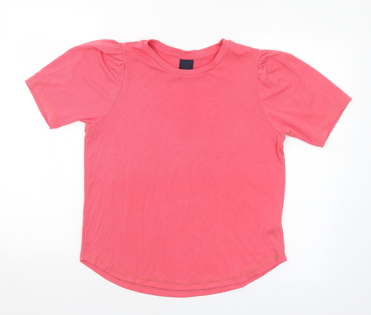 Luxzuz Womens Pink  Modal Basic T-Shirt Size S Crew Neck