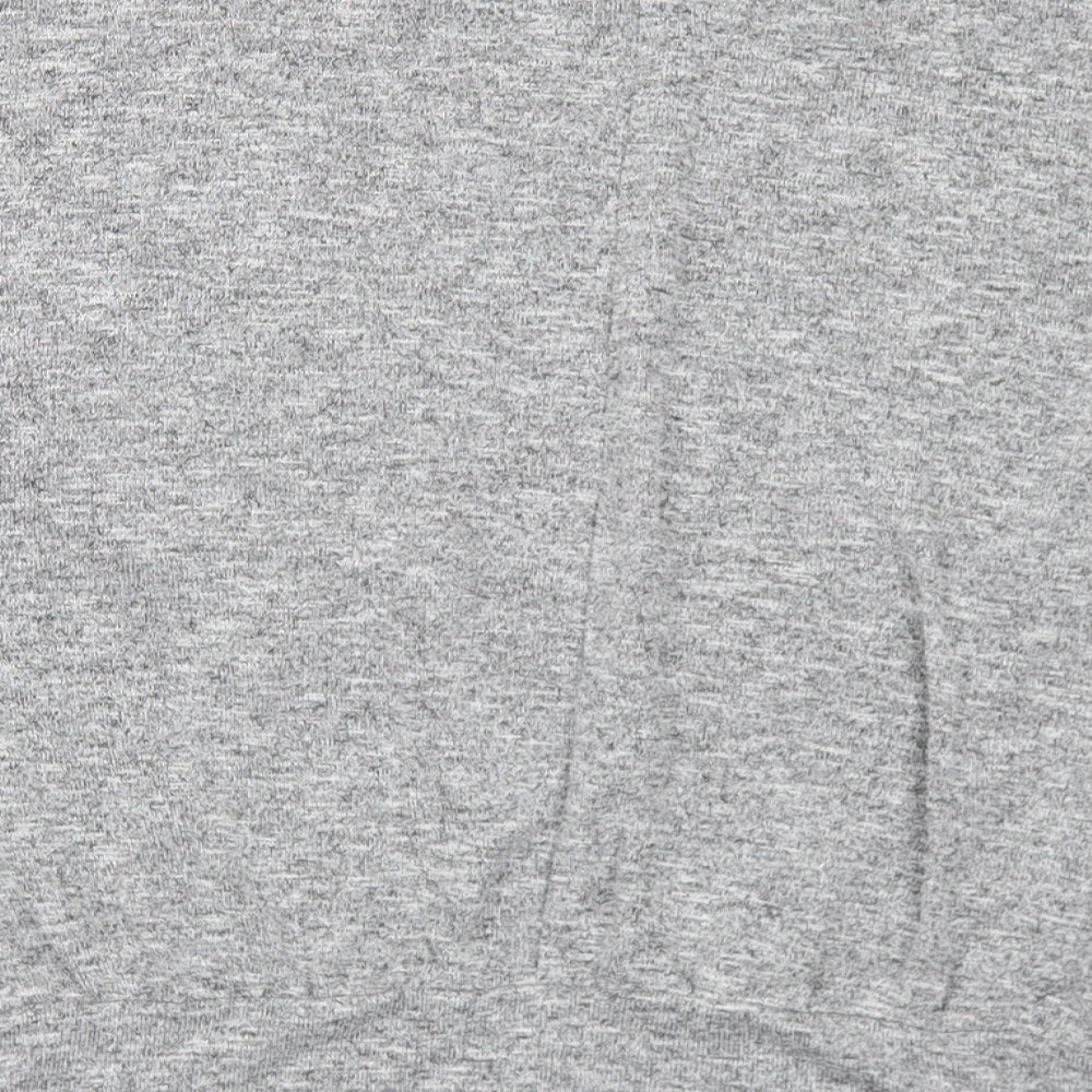New Look Womens Grey Round Neck  Polyester Pullover Jumper Size L