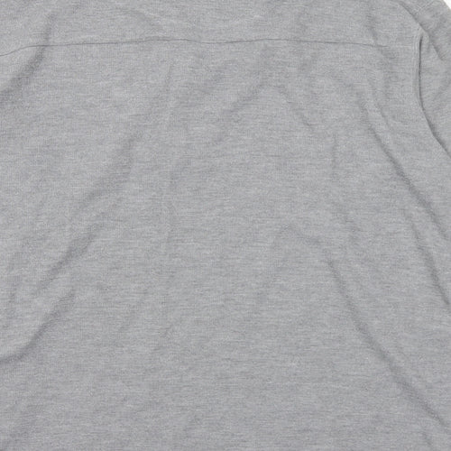 Selected Homme Mens Grey  Polyester Pullover Sweatshirt Size M