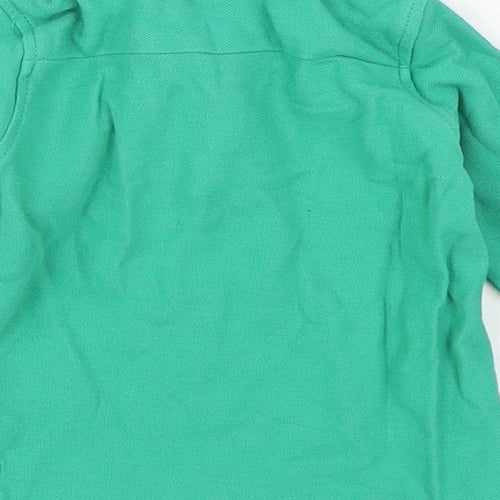 Dunnes Stores Boys Green  100% Cotton Basic Polo Size 3-6 Months Collared Pullover - Ireland