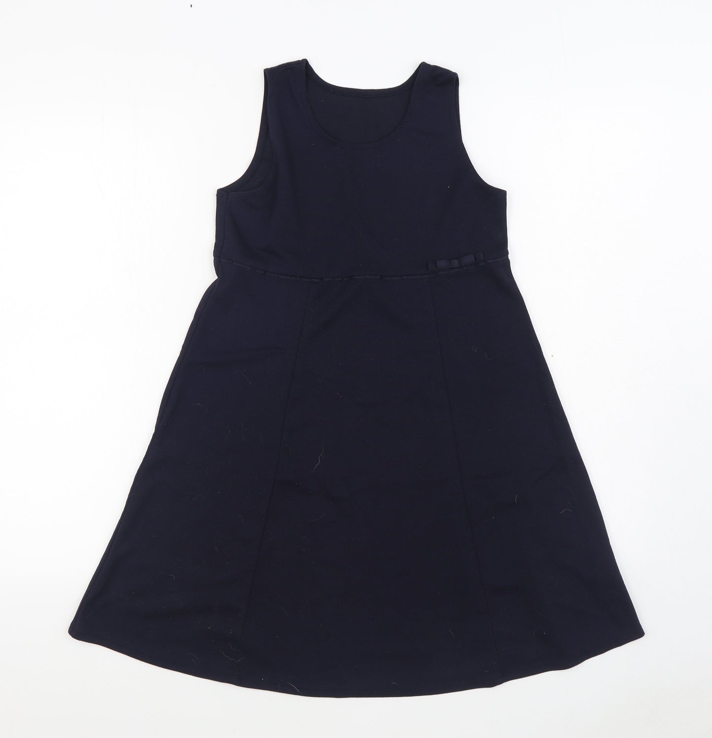 George Girls Blue  Polyester A-Line  Size 10-11 Years  Round Neck Pullover
