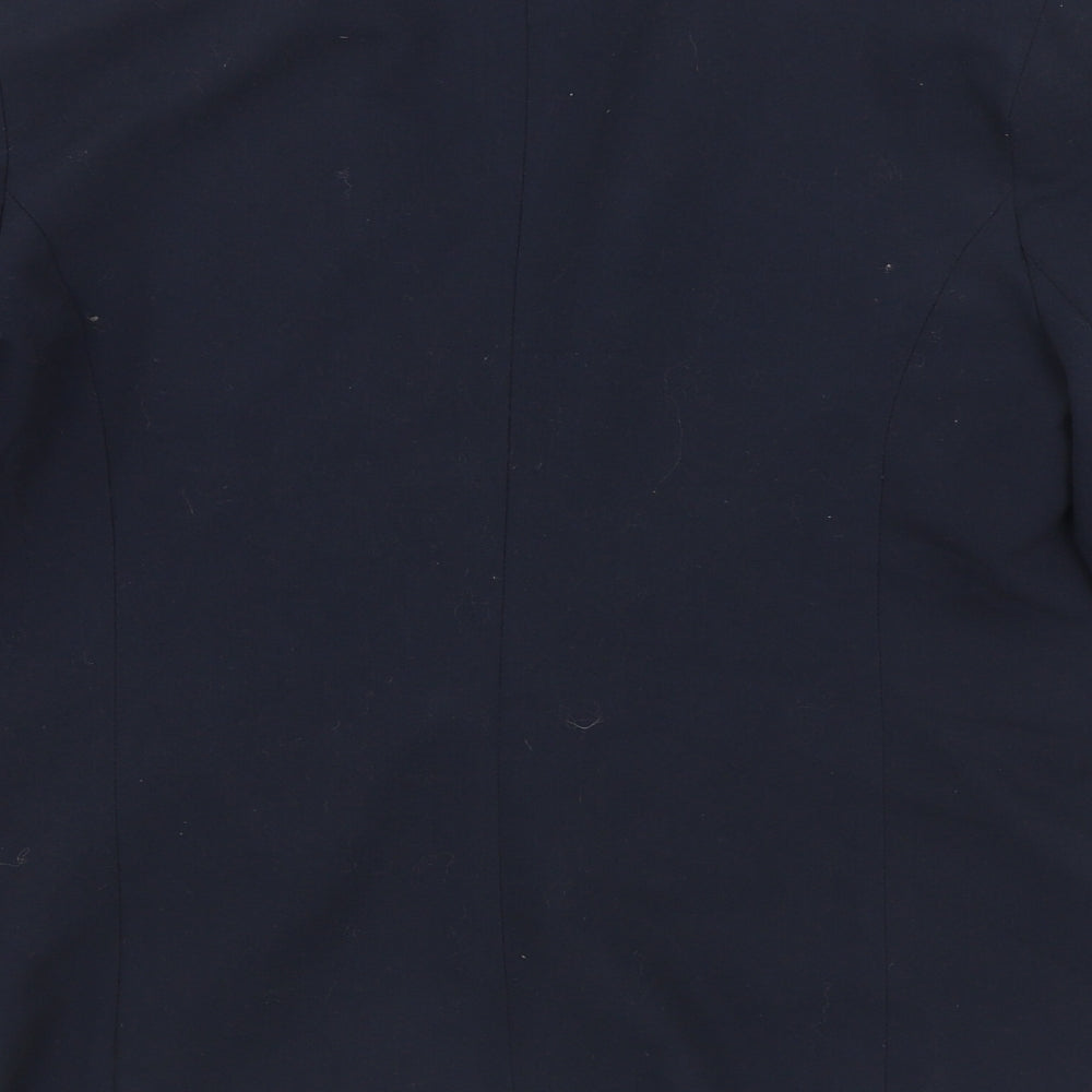 Primark Womens Blue   Jacket Blazer Size 14  Button