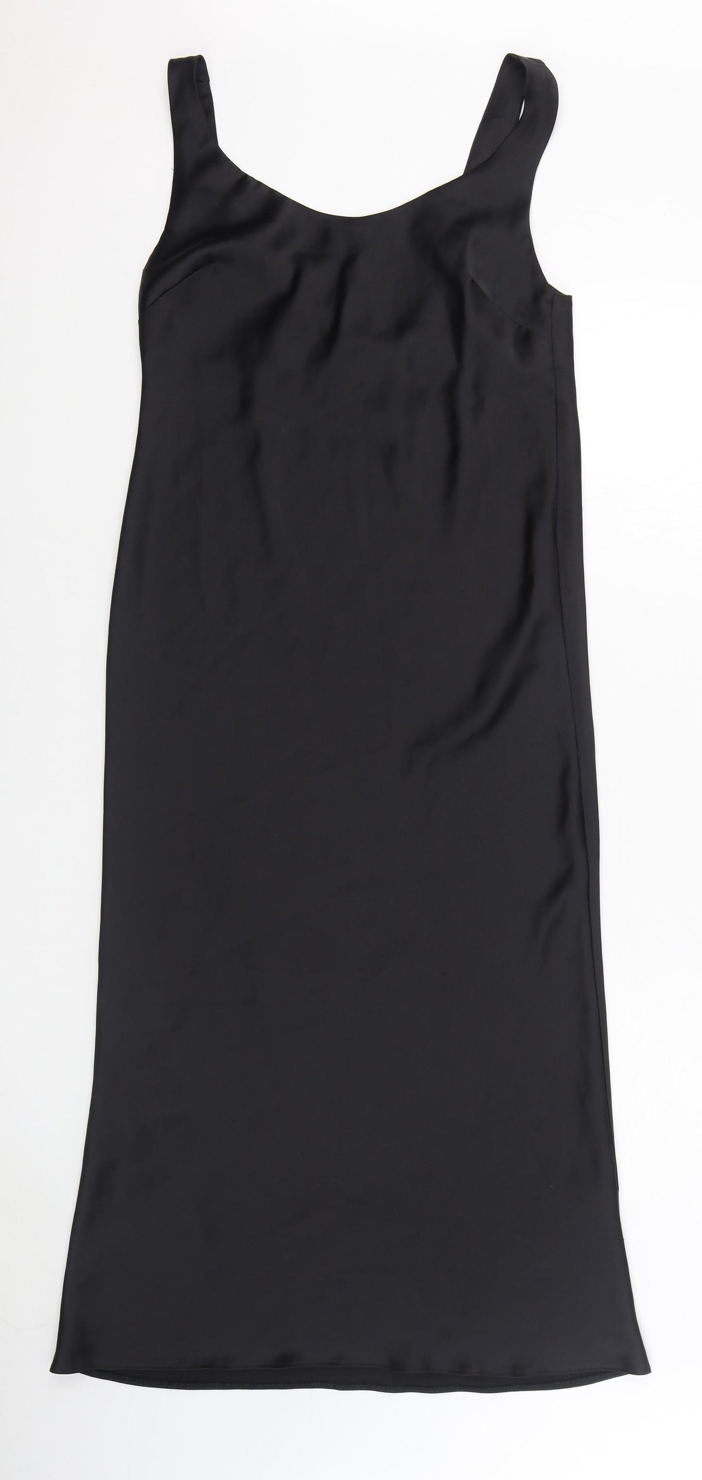 ASOS Womens Black  Polyester Sheath  Size 10  V-Neck Pullover