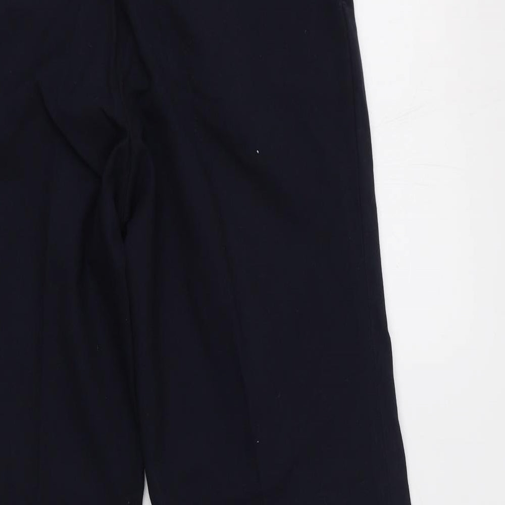 NEXT Womens Blue  Polyester Trousers  Size 8 L28.5 in Regular