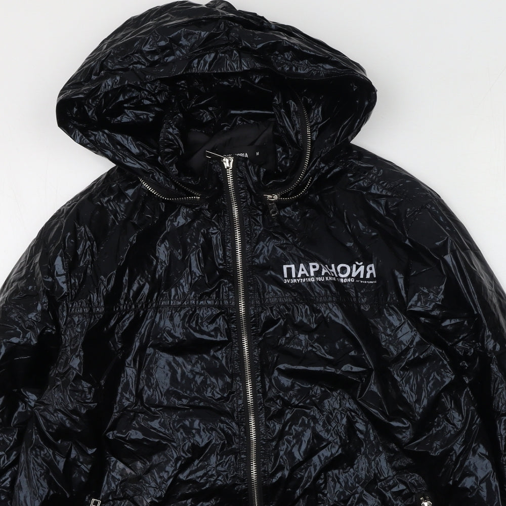 Disturbia Mens Black   Jacket  Size M