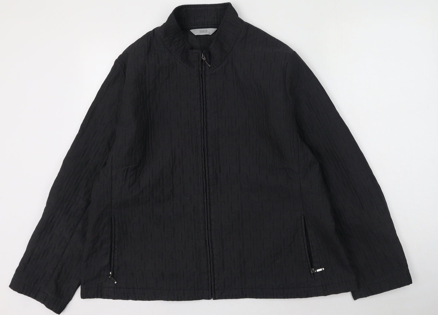 Marks and Spencer Womens Black   Jacket Coatigan Size M