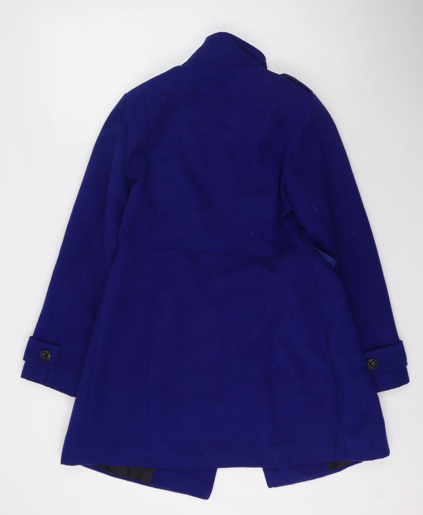 Marks and Spencer Womens Blue   Trench Coat Coat Size 8