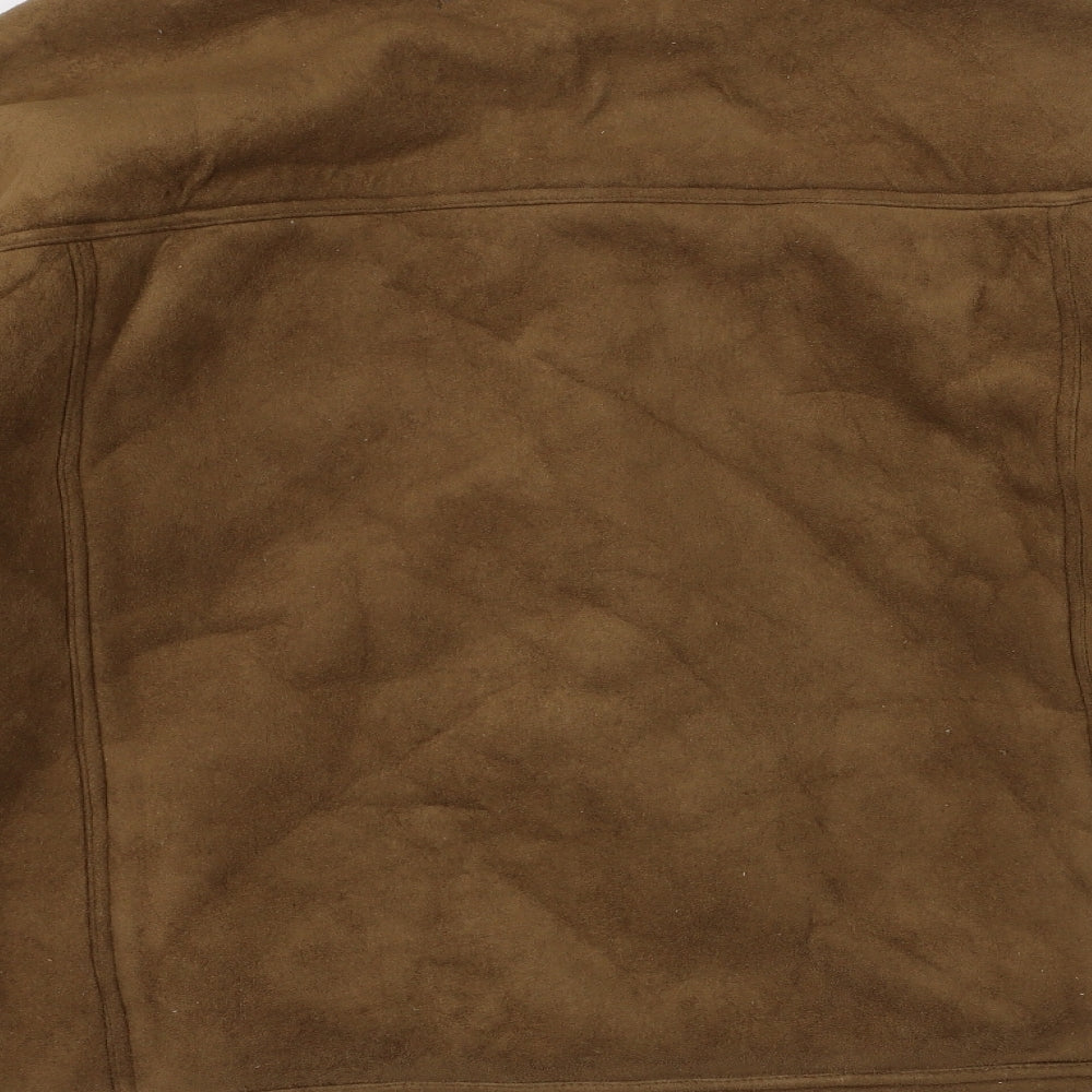 urban technology Womens Brown   Biker Coatigan Size XL