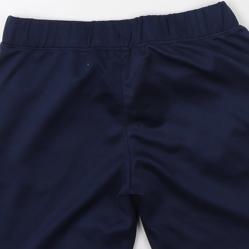 Dunnes Stores Mens Blue  Polyester Sweat Shorts Size 26 in L8 in Regular