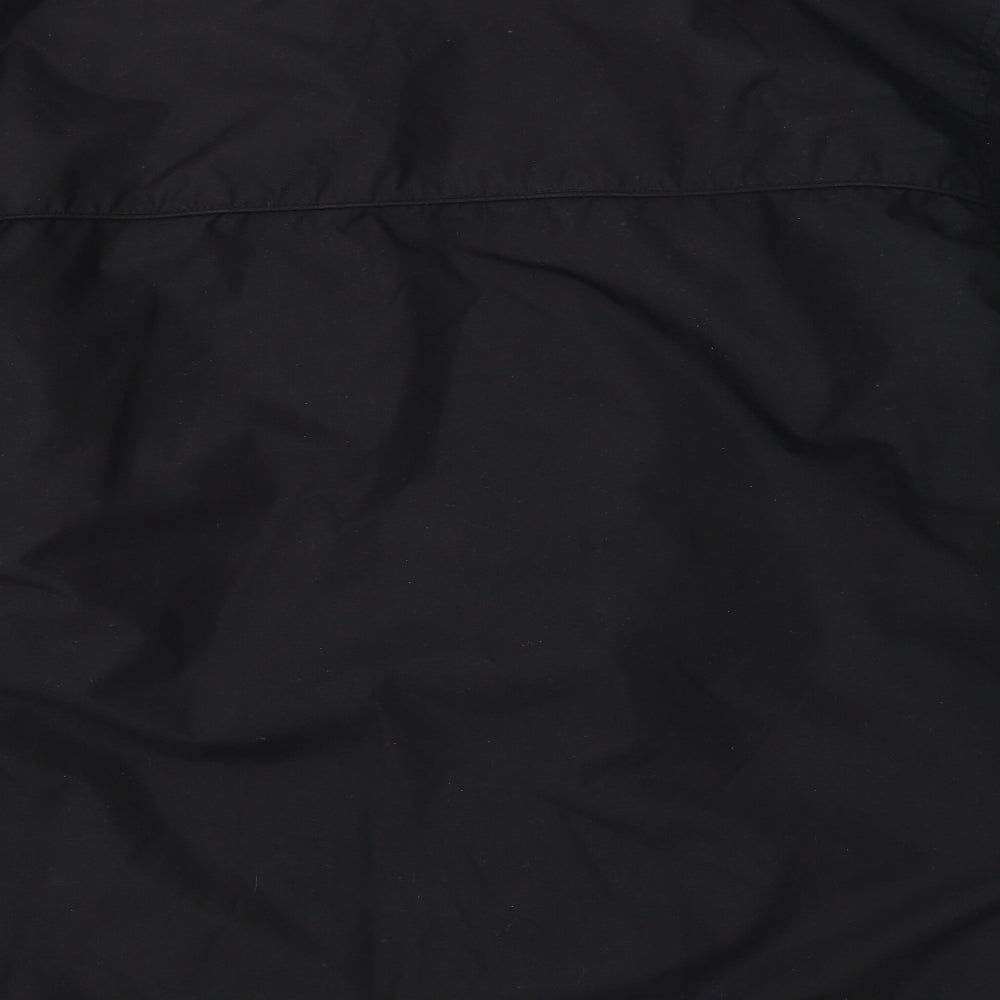 Cedar Wood State Mens Black   Rain Coat Coat Size M