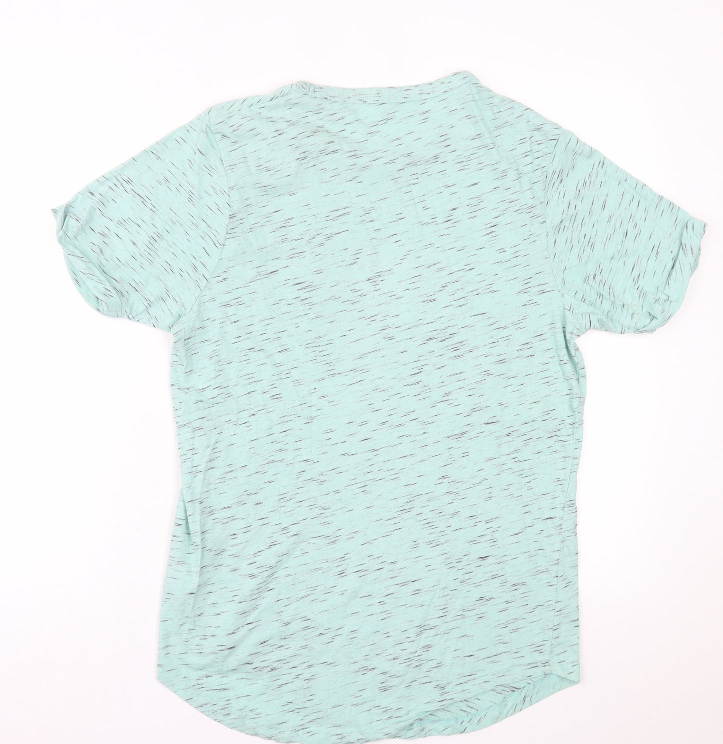 Primark Mens Green  Cotton  T-Shirt Size L Crew Neck