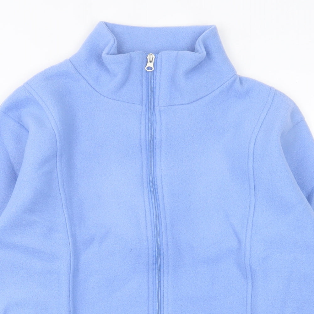Ann De Lancay Womens Blue   Jacket  Size S  Zip