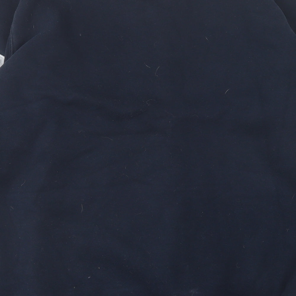 Blakely Clothing Mens Blue  Cotton Pullover Sweatshirt Size L