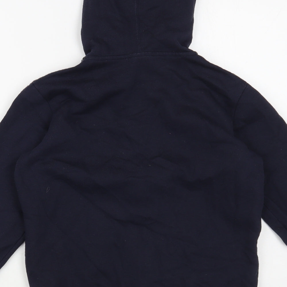 Champion Boys Blue  Cotton Full Zip Hoodie Size 9-10 Years  Zip
