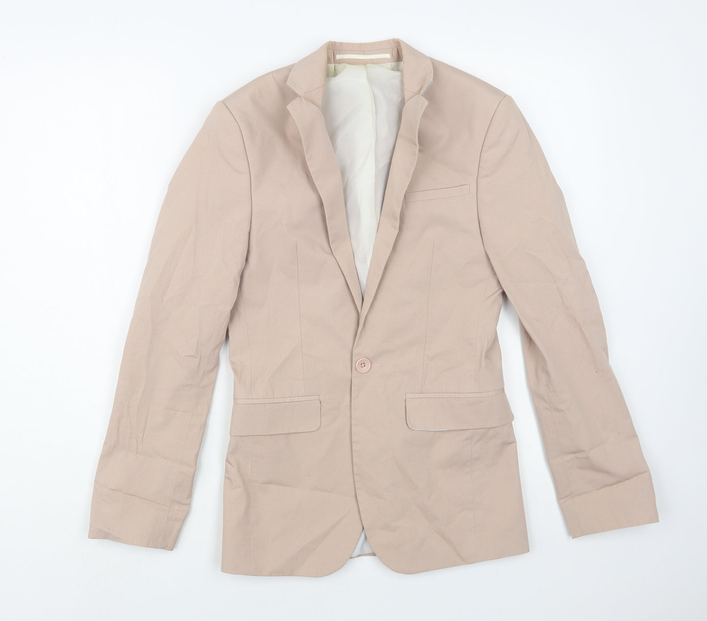 ASOS Womens Pink   Jacket Blazer Size XS  Button