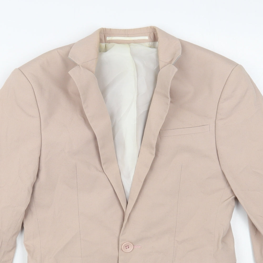 ASOS Womens Pink   Jacket Blazer Size XS  Button