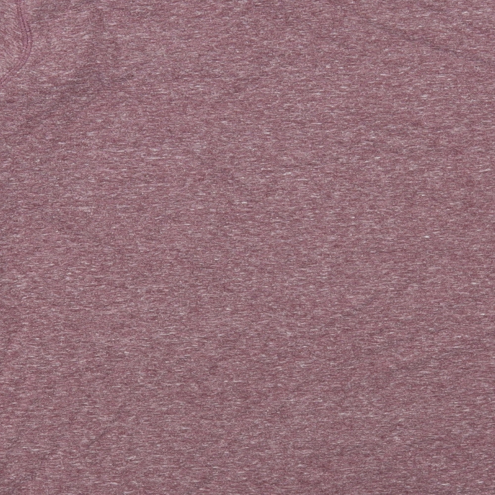 Quicksilver Mens Pink  Cotton Pullover Sweatshirt Size M