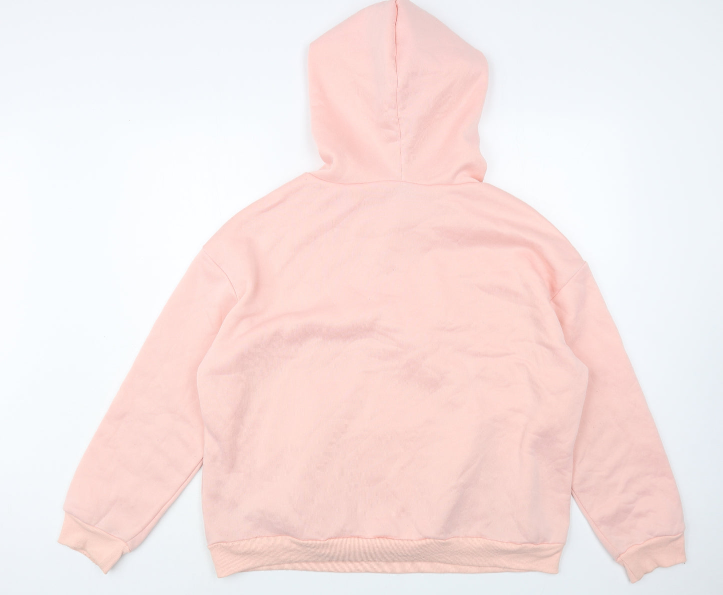 SheIn Womens Pink  Cotton Pullover Hoodie Size 2XL  Pullover