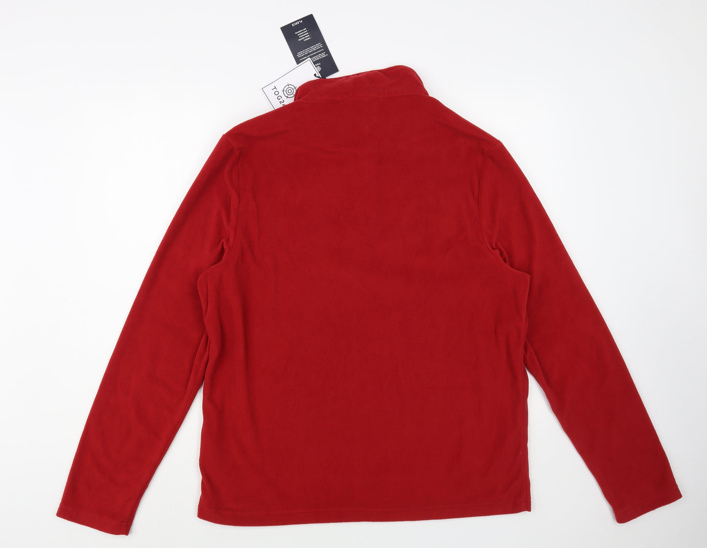 TOG 24 Mens Red  Polyester Pullover Sweatshirt Size L
