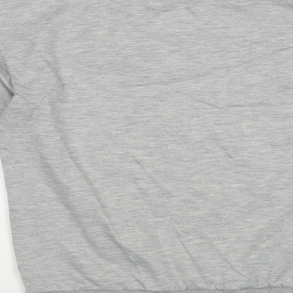 SheIn Womens Grey  Polyester Pullover Sweatshirt Size L  Pullover - New York