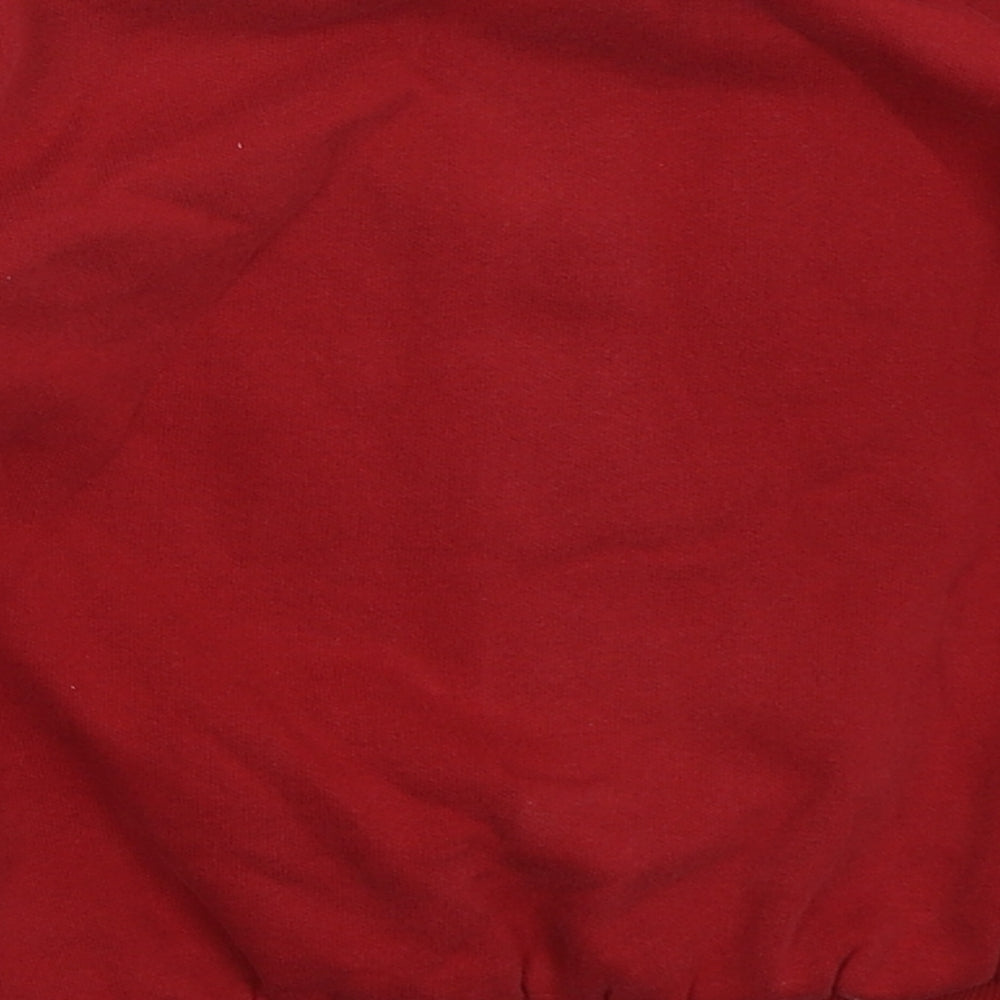 TU Boys Red  Cotton Pullover Sweatshirt Size 2-3 Years  Pullover - Adventure