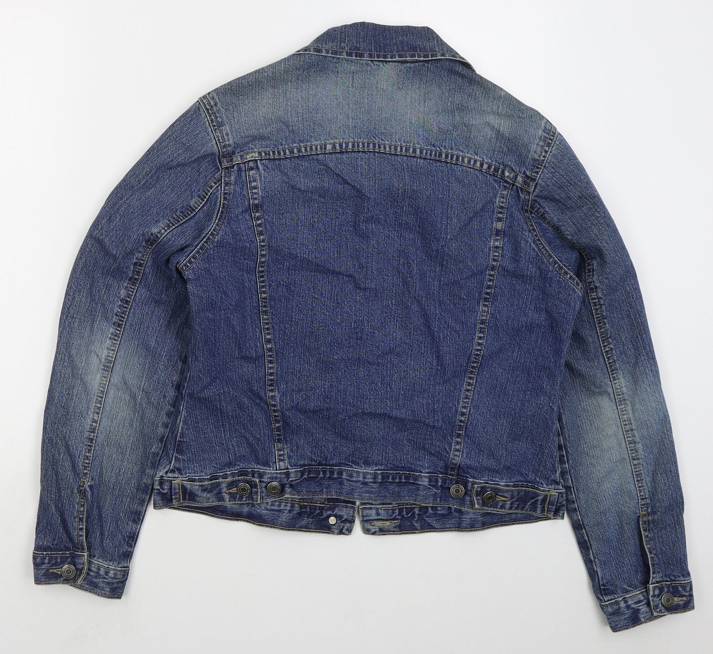 NL Jeans Womens Blue   Jacket  Size 14  Button