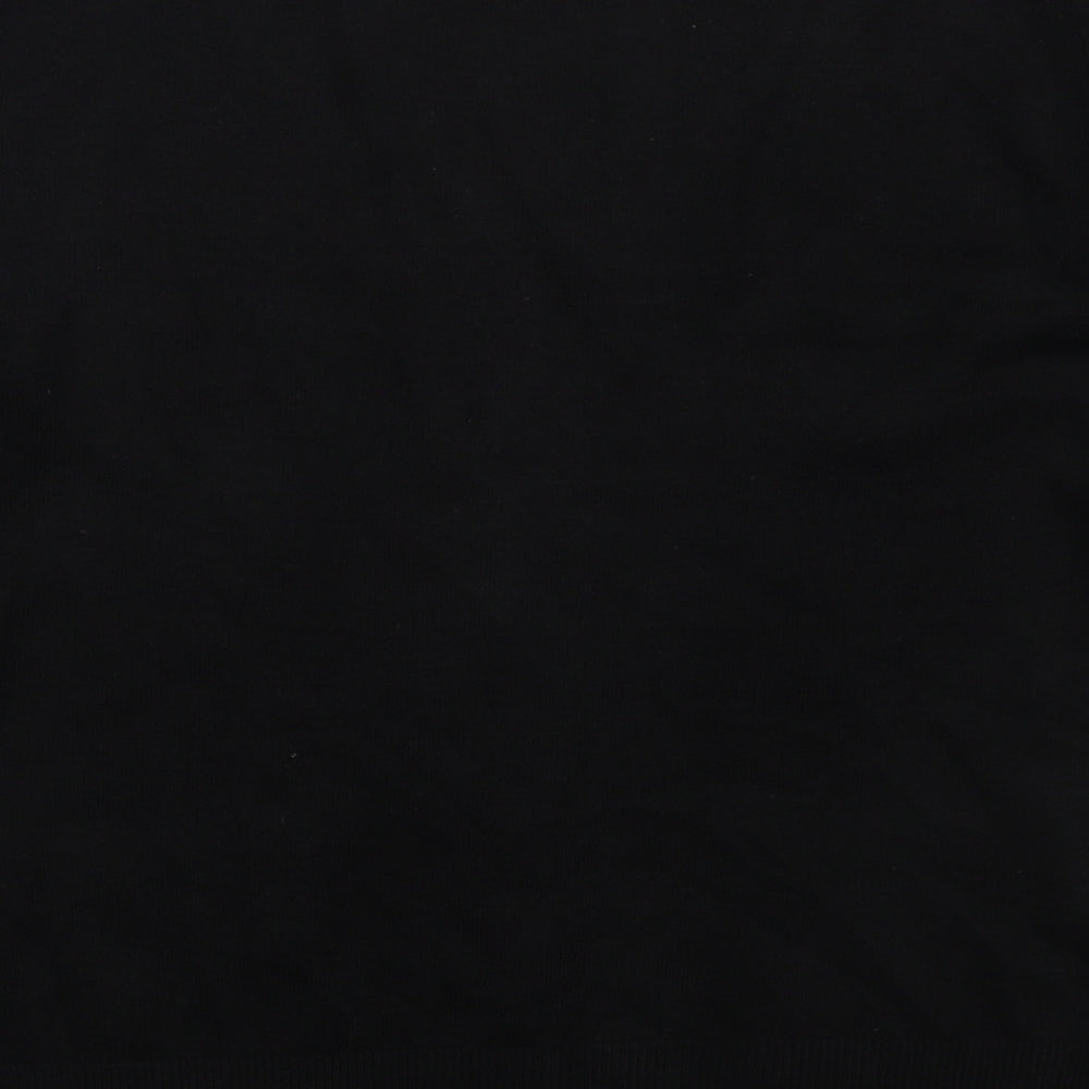 Atmosphere Womens Black V-Neck  Acrylic Cardigan Jumper Size 14