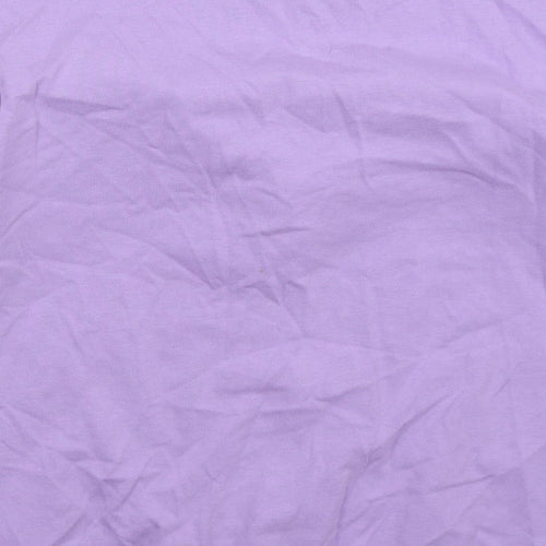 Topshop Womens Purple  Polyester Pullover Sweatshirt Size 12  Pullover