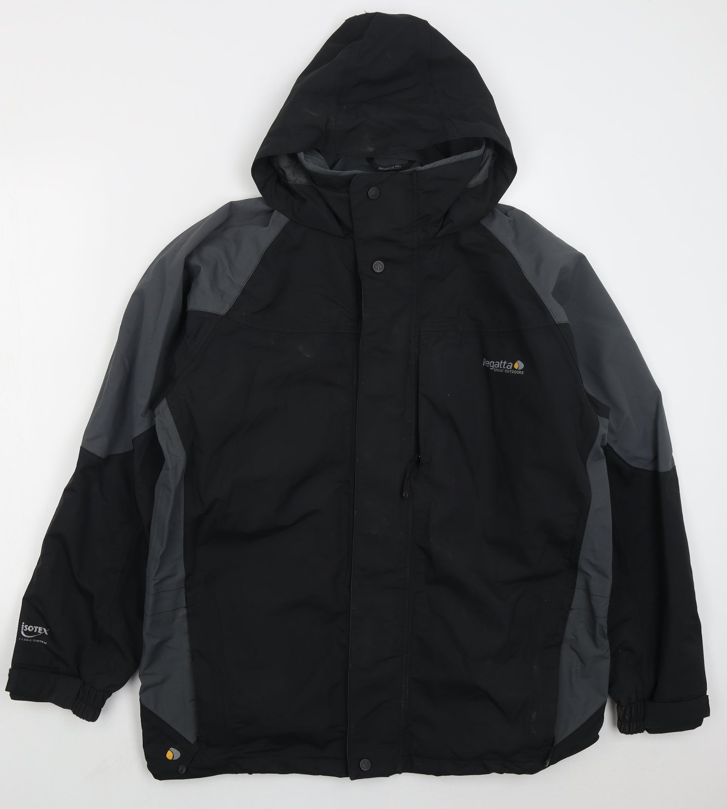 Regatta Mens Black   Jacket Coat Size L  Zip