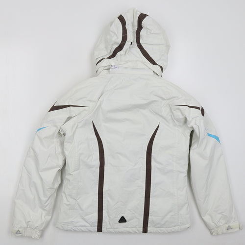 Dare 2B Womens White   Jacket Coat Size 10  Zip