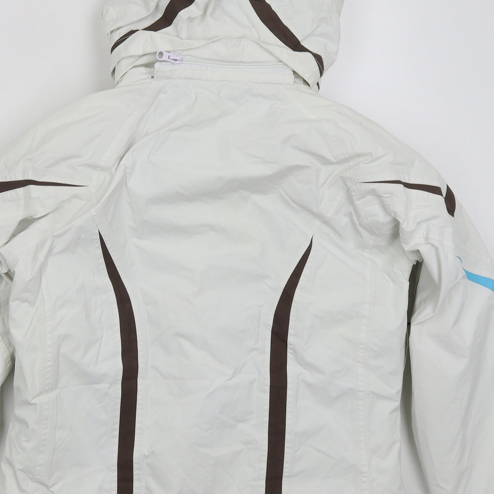 Dare 2B Womens White   Jacket Coat Size 10  Zip