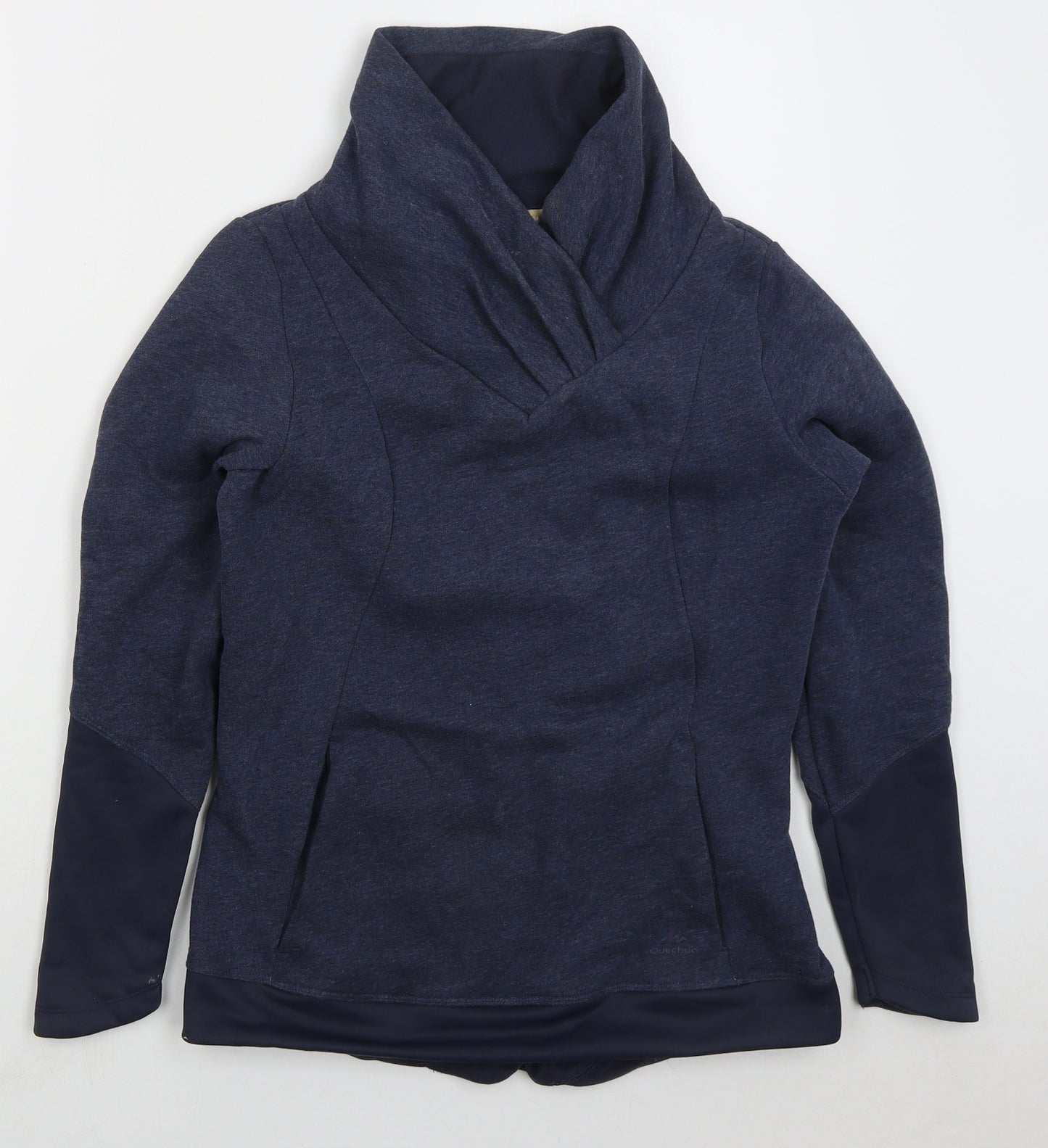DECATHLON Womens Blue  Cotton Pullover Sweatshirt Size M  Pullover