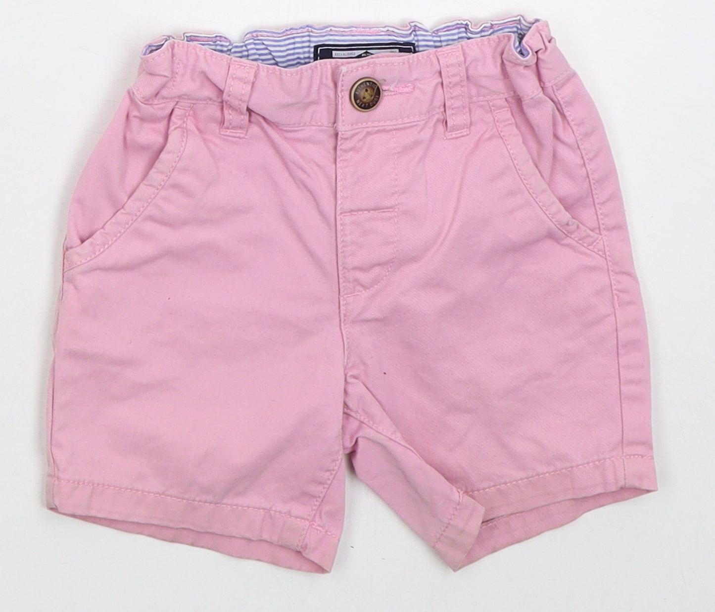 NEXT Girls Pink  Cotton Bermuda Shorts Size 2-3 Years  Regular