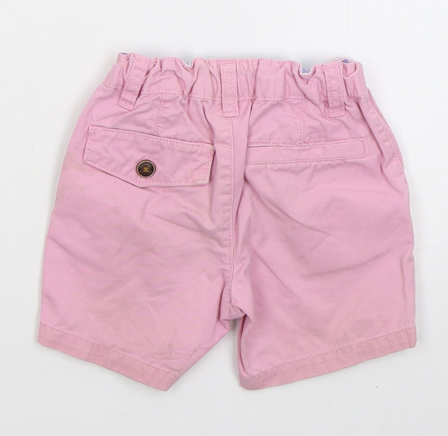 NEXT Girls Pink  Cotton Bermuda Shorts Size 2-3 Years  Regular